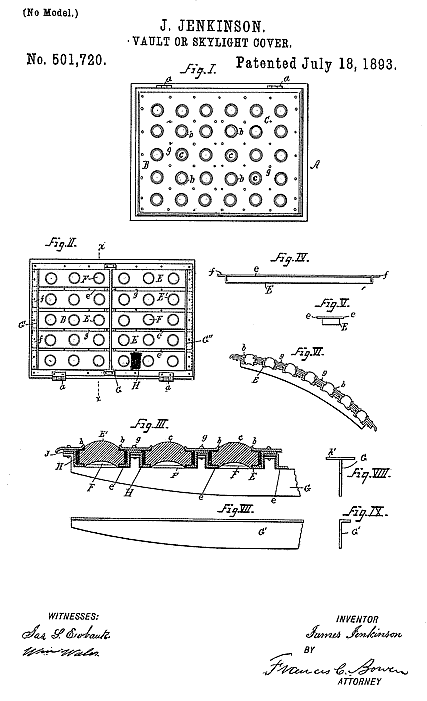 501,720 &middot; Jenkinson &middot; Vault or Skylight Cover