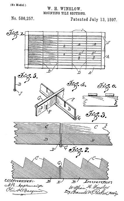 Winslow &middot; Mounting Tile-Sections
