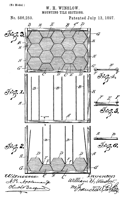 Winslow &middot; Mounting Tile-Sections