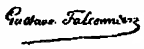 Gustave Falconnier's Signature