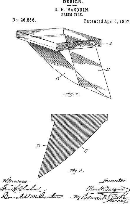 D26,866 · Basquin · Design for a Prism Tile