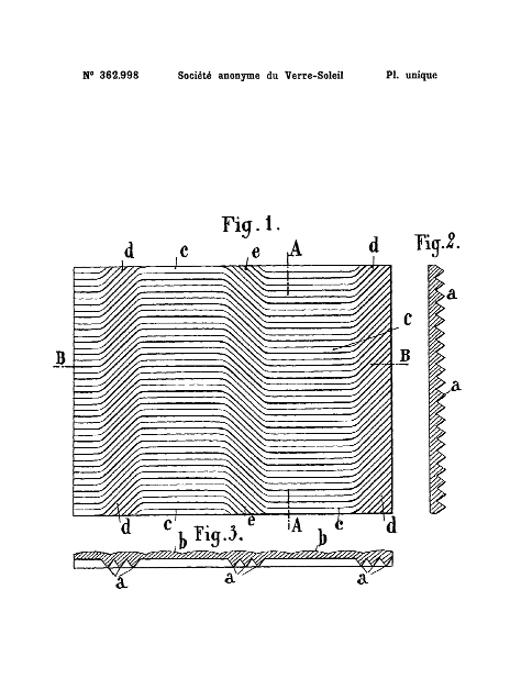 Verres &agrave; vitres permettant de distribuer et de r&eacute;fl&eacute;chir la lumi&egrave;re