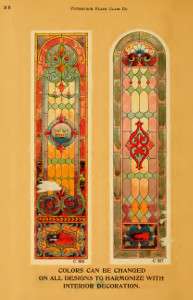 PPG stained glass · BB · ca.1900