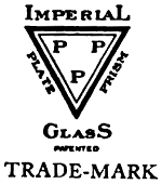Pressed Prism Plate Glass Company trademark