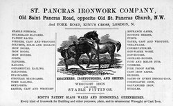 St. Pancras Ironworks, Laxton's Building Price Book, 1868