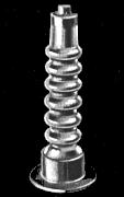 Pyrex Stand-Off Insulator - Corrugated