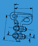 Group (5) Alpax/M.C.I. strain clamp
