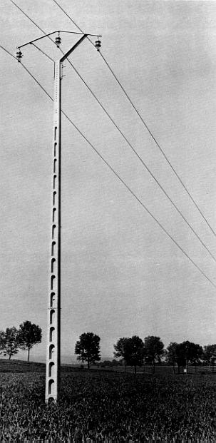 Electricit&eacute; de France - 20 kV Distribution line - Reims